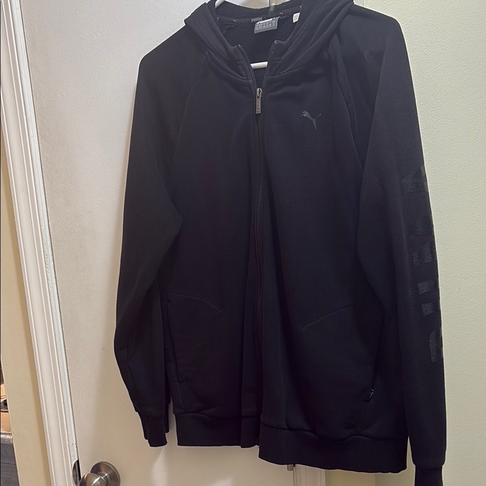 Puma Women’s Black Zip Up Hoodie